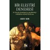 BİR ELEŞTİRİ DENEMESİ